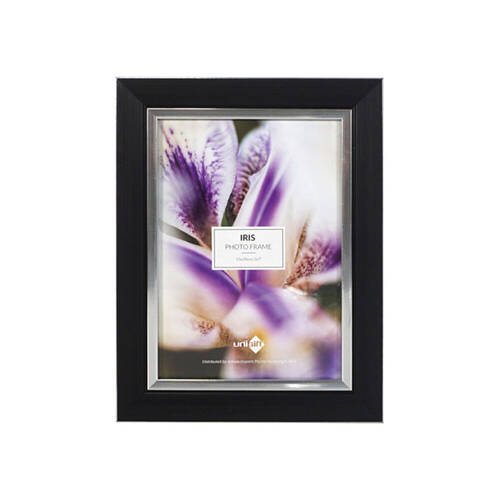 12PK Unigift Iris Photo Frame Picture Holder Home Decor 13x18cm - Black