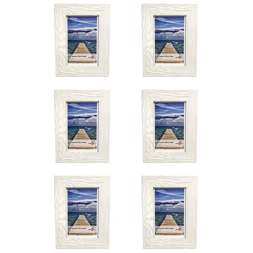 6PK Unigift Memory Range Home Photo/Picture Frame 13x18cm Assorted