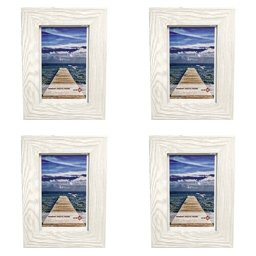 4PK Unigift Memory Range Home Photo/Picture Frame A4 Assorted