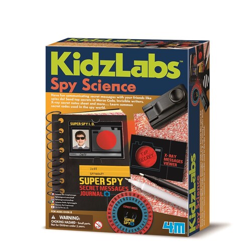 4M KidzLabs Spy Science Educational Kids/Children Toy 8y+