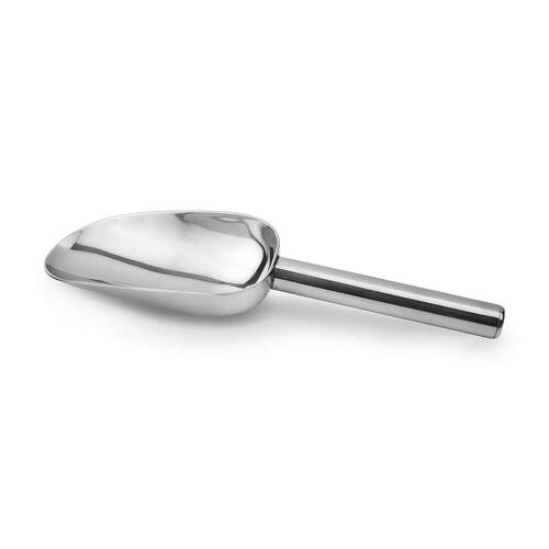 Final Touch Stainless Steel Ice Scoop Home/Bar Utensil - Silver