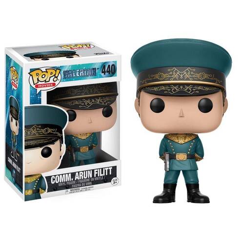 Pop! Vinyl Figurine Valerian and the City of a Thousand Planets - Comm. Arun Filitt #440