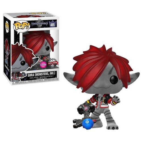 Pop! Vinyl Figurine Kingdom Hearts III - Sora (Monsters Inc) Flocked #485