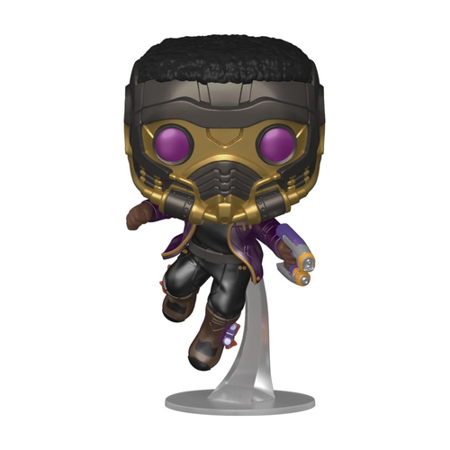 Pop! Vinyl Figurine What If - T'Challa Star-Lord Metallic RS