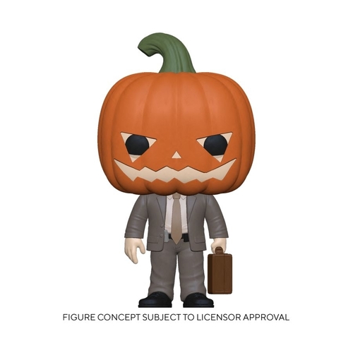 Pop! Vinyl Figurine The Office - Dwight with Pumpkinhead