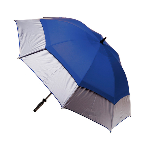 Clifton Golf Reinforced Hurricane 133cm Windproof Umbrella - Royal/Silver