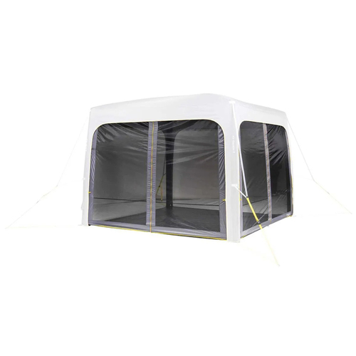 Quest 2-Mesh Wall Air Gazebo Kit w/ Carry Bag - White/Black