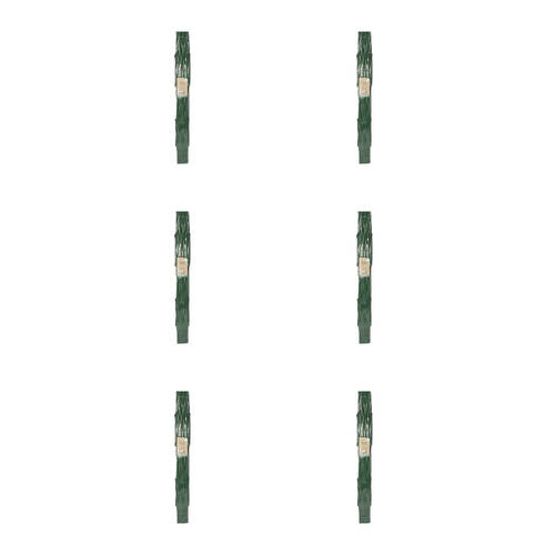 6PK Antheia Green Homewares Expanding Trellis Support Green 1.8m