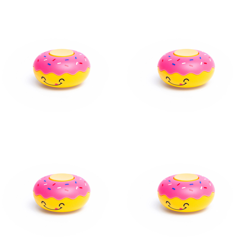 4PK Good Banana Fidget Spinner 20cm Donut Toy Kids 3y+