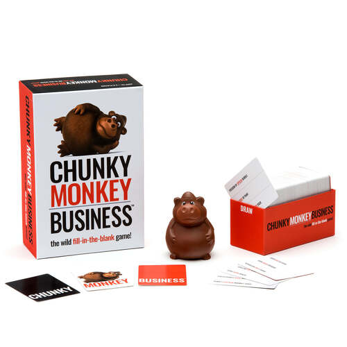 The Good Game Company Chunky Monkey Business Party Card Game 10+