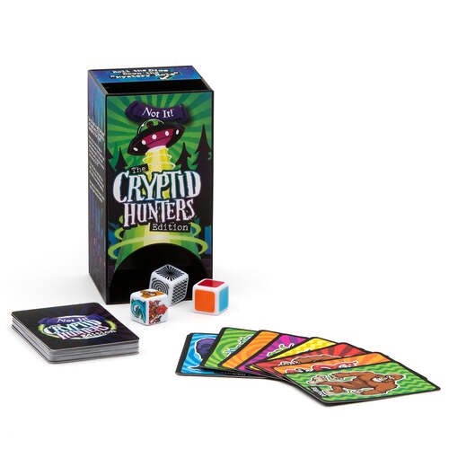 The Good Game Company Not It Cryptid Hunters Card/Dice Kids/Family Game Set