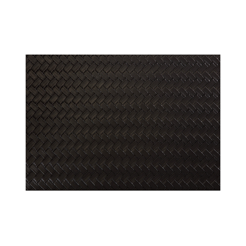 Maxwell & Williams Table Accents Leather Look Placemat - Black Plait