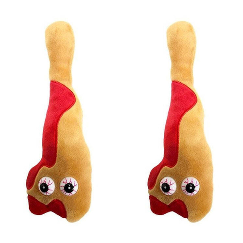 2PK Giant Microbes Hemorrhoids Soft Stuffed Plush Toy