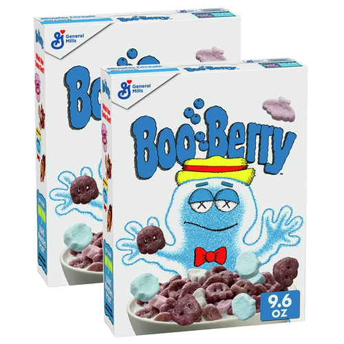 2PK Monster Cereals Kaws Edition Boo Berry Cereal 272g