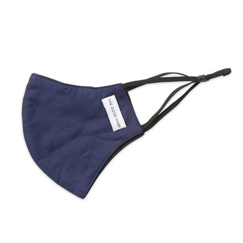 The Good Brand Single Cotton Breathable Face Mask - Royal