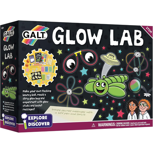 Galt Glow Lab Kids/Childrens Activity Kit Playset 6y+