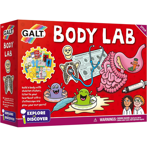 Galt Body Lab Kids/Childrens Activity Kit Playset 6y+