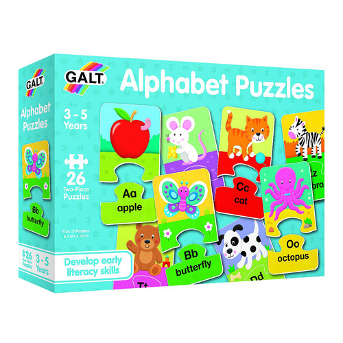 Galt Alphabet Kids/Childrens Educational Puzzles 3y+