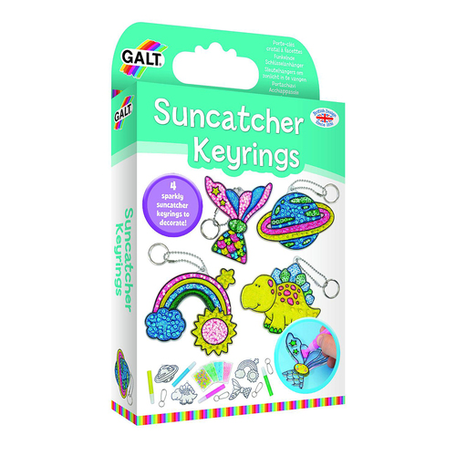 Galt Suncatcher Keyrings Kids/Childrens Activity Kit Toy 5y+