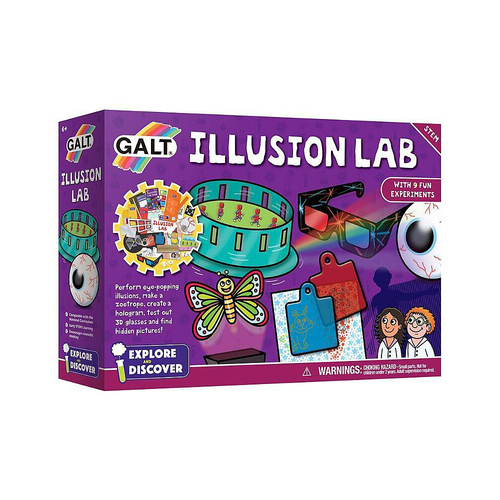 Galt Illusion Lab Kids/Childrens Activity Kit Playset 6y+