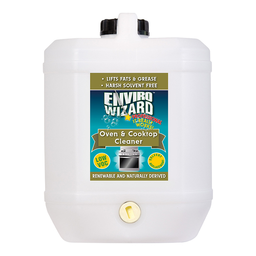 Enzyme Wizard Oven & Cooktop Fats Grease Cleaner 20L