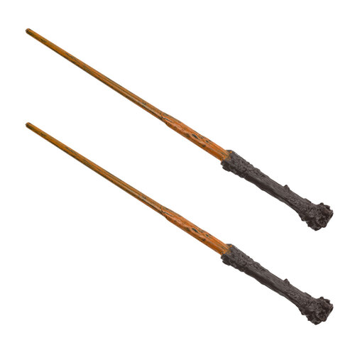 2PK Great Pretenders Wizard Wand Kids Costume - Brown 3y+