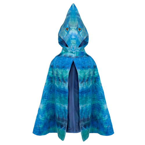 Great Pretenders Size 4-5 Pterodactyl Hooded Cape Kids 3y+