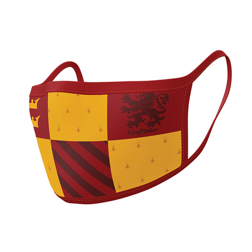 2pc Wizarding World Harry Potter Gryffindor House Themed Mask