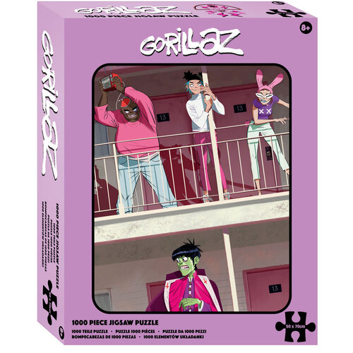 Gorillaz Motel 1000pc 50 x 70cm Collectable Puzzle 8Y+