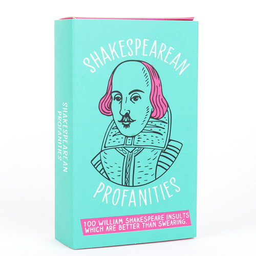 100pc Gift Republic Shakespearean Profanities Cards