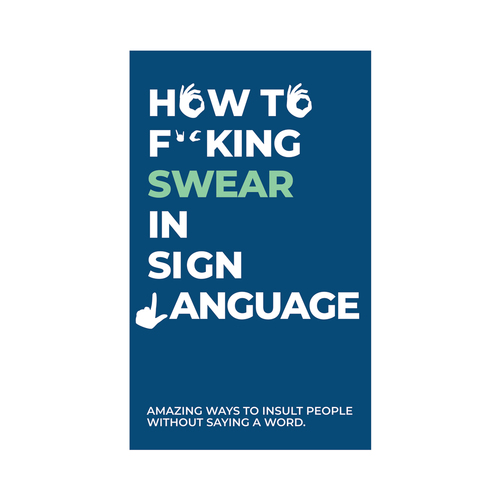 100pc Gift Republic How To Swear In Sign Language Cards Set