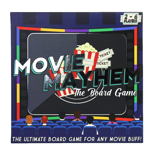 Gift Republic Movie Mayhem The Board Game Trivia Cards Set