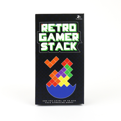 Gift Republic Retro Gamer Stack Kids Stacking Game