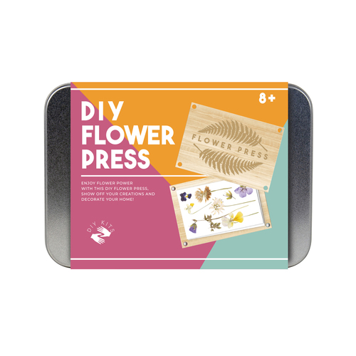 Gift Republic DIY Flower Press Kids/Teens Craft Kit 8y+