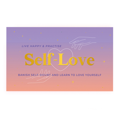 100pc Gift Republic Live Happy & Practice Self Love Cards