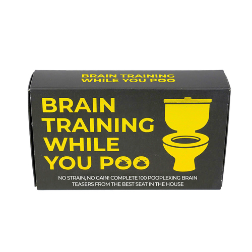 Gift Republic Brain Training While You P*o Trivia Cards