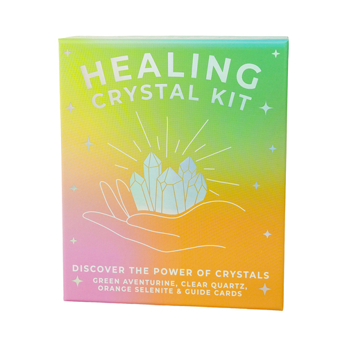 Gift Republic Healing Crystal Quartz/Guide Card Kit