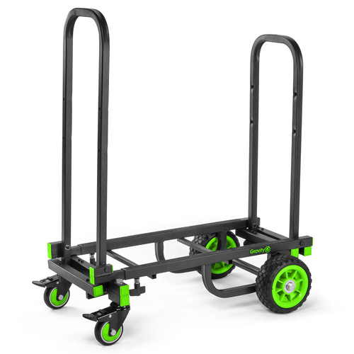 Gravity CARTM01B 150kg Capacity Multifunctional Trolley Medium - Black