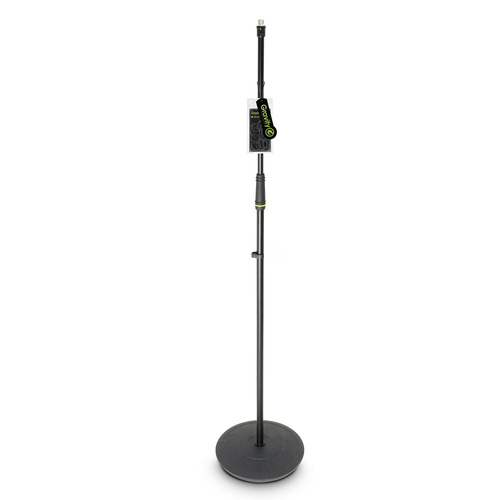 Gravity MS23 Straight 160cm Stand w/ Round Base For Microphone - Black