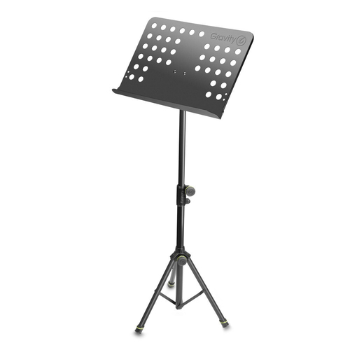 Gravity NS411 Classic Steel 120cm Music Stand - Black