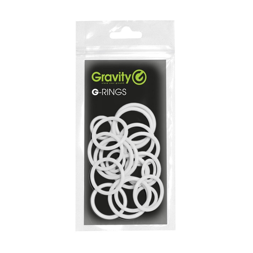 20pc Gravity RP5555WHT1 Universal Ring Pack For Gravity Poles White