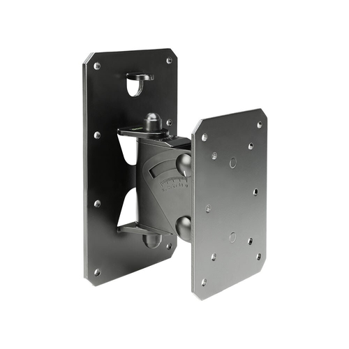 Gravity SPWMBS30B Tilt & Swivel Steel Wall Mount For Speaker 30KG Black