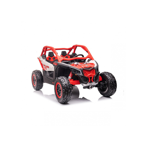 CAN-AM 24V Licensed 3+ Toy Electric UTV Kids Ride On - Red