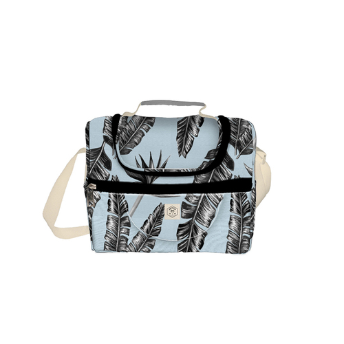 Good Vibes Lunch Cooler Bag Companion Sorrento Palm 20x16x21cm