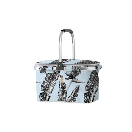 Good Vibes Market Cooler Bag Sorrento Palm 46x25x26cm