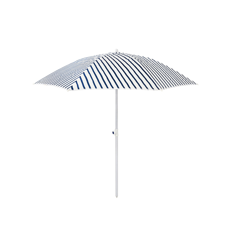 Good Vibes Beach Umbrella W Matchng Carry Bag Mediterranean 180x180cm