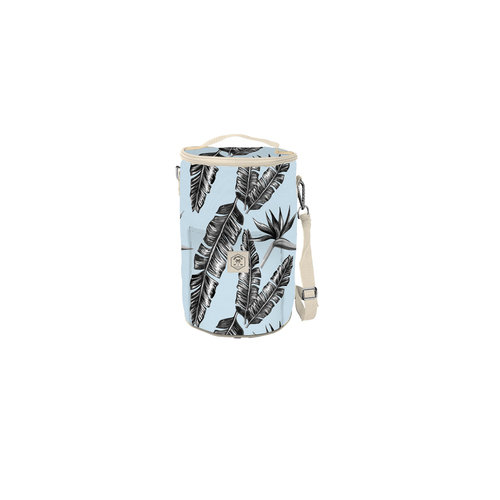 Good Vibes Barrel Cooler Bag Sorrento Palm 34x20cm