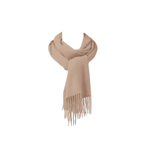 Auskin Alpaca Wool Scarf Neck Wrap 40x190cm - Camel/Beige