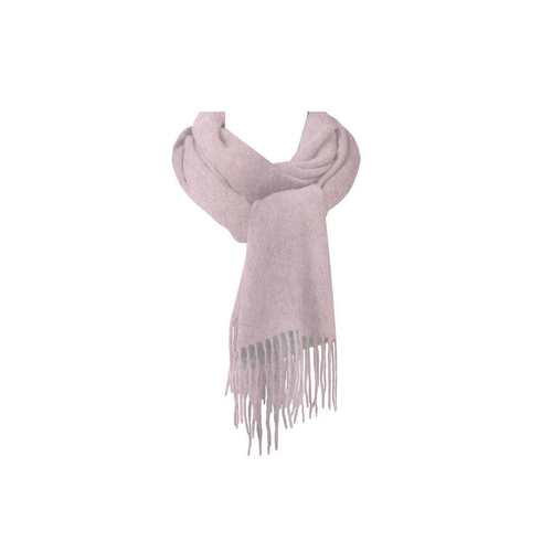 Auskin Alpaca Wool Scarf Neck Wrap 40x190cm - Quartz/Pink