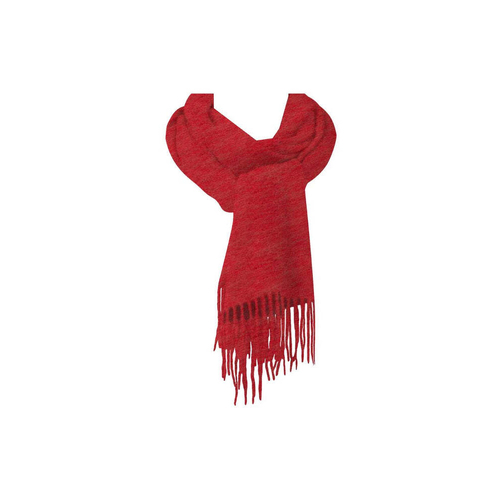 Auskin Alpaca Wool Scarf Neck Wrap 40x190cm - Red/Copper Penny